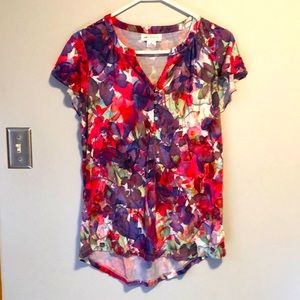 Floral print shirt Small